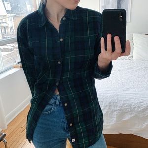 Aritzia Boyfriend Flannel
